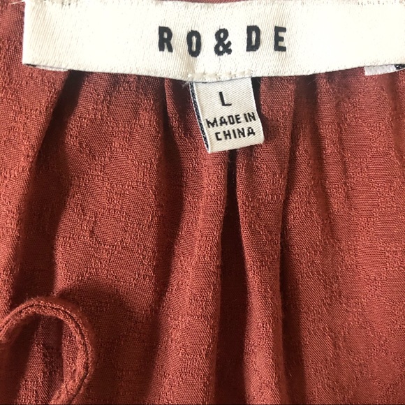 RO+DE Sleeveless Crochet Trim Sleeveless Boho Top - Picture 8 of 9